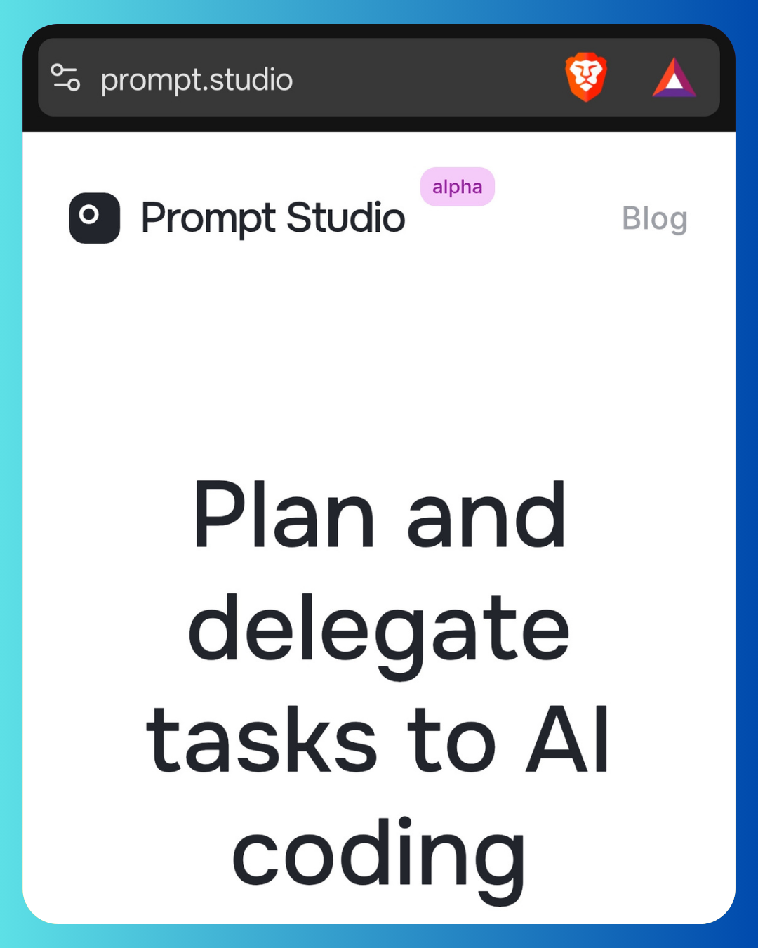 Prompt Studio